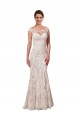 Chapel Train Sleeveless Lace White Sheath Sexy Wedding Dress Newcastle