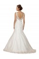 Chapel Train Cap Sleeves Lace Ivory Mermaid Wedding Dress Newcastle