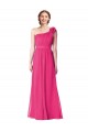 Long Sleeveless Soft Chiffon Azalea A-Line Bridesmaid Gown Newcastle