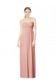 Long Sleeveless Soft Chiffon Bliss Pink Sweetheart A-Line Bridesmaid Dress Newcastle
