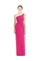 Long Sleeveless Soft Chiffon Azalea Sheath Bridesmaid Dress Newcastle