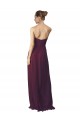 Long Sleeveless Soft Chiffon Grape Sweetheart A-Line Bridesmaid Dress / Formal Dress Newcastle
