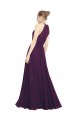 Long Sleeveless Chiffon Grape Halter Neck A-Line Bridesmaid Dress / Evening Dress Newcastle