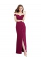 Long Sleeveless Soft Chiffon & Lace Mermaid Bridesmaid Dress / Formal Dress Newcastle