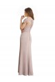 Long Cap Sleeves Soft Chiffon & Lace Mermaid Formal Dress / Bridesmaid Dress Newcastle