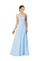 Long Sleeveless Chiffon Grape Sweetheart A-Line Bridesmaid Dress / Evening Dress Newcastle