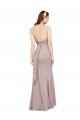 Long Sleeveless Soft Chiffon Black Mermaid Prom Dress / Bridesmaid Dress Newcastle