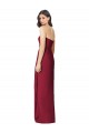 Long Sleeveless Soft Chiffon Olive Green Trumpet Bridesmaid Dress Newcastle