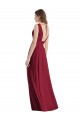 Long Sleeveless Lxue Chiffon Sea Glass A-Line Bridesmaid Dress Newcastle