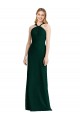 Long Sleeveless Soft Chiffon Ever Green Trumpet Bridesmaid Dress Newcastle