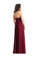 Long Sleeveless Soft Chiffon Smoke Green Trumpet Formal Evening Gown / Bridesmaid Dress Newcastle