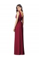 Long Sleeveless Soft Chiffon Royal Blue A-Line Semi Formal Evening Dress / Bridesmaid Dress Newcastle