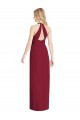 Long Sleeveless Soft Chiffon Desert Rose Trumpet Formal Evening Gown / Bridesmaid Dress Newcastle