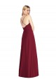 Long Sleeveless Soft Chiffon Royal Blue A-Line Formal Dress / Bridesmaid Dress Newcastle