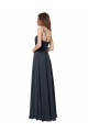 Long Sleeveless Soft Chiffon Watermelon V-Neck A-Line Bridesmaid Dress Newcastle