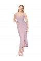 Knee Length Sleeveless Soft Chiffon Primrose Mermaid High Low Evening Gown / Prom Dress / Bridesmaid Dress Newcastle