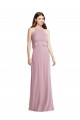 Long Sleeveless Chiffon Primrose A-Line Bridesmaid Dress / Evening Dress Newcastle