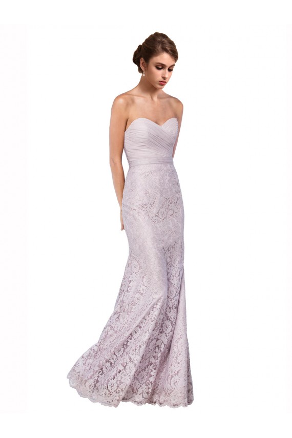 Long Sleeveless Lace Mermaid Bridesmaid Dress / Evening Dress Newcastle