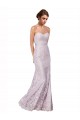 Long Sleeveless Lace Mermaid Bridesmaid Dress / Evening Dress Newcastle