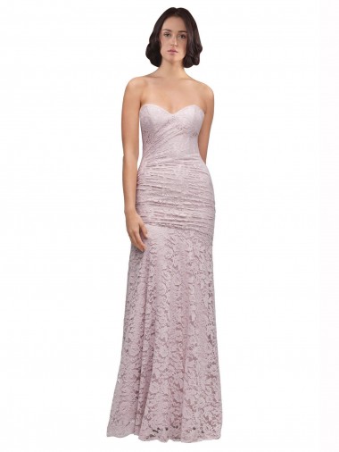 Long Sleeveless Lace Mermaid Prom Dress / Bridesmaid Dress Newcastle