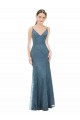 Long Sleeveless Lace Sheath Bridesmaid Dress Newcastle