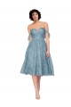 Knee Length Sleeveless Lace A-Line Bridesmaid Dress Newcastle
