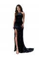Long Sleeveless Lace Black Mermaid Black Tie Evening Gown / Prom Dress / Bridesmaid Dress Newcastle