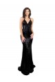Long Sleeveless Sequin Black Mermaid Black Tie Evening Gown / Prom Dress / Bridesmaid Dress Newcastle