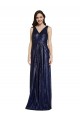 Long Sleeveless Sequin Dark Navy Sheath Formal Evening Gown / Prom Dress / Bridesmaid Dress Newcastle