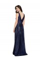 Long Sleeveless Sequin Dark Navy Sheath Formal Evening Gown / Prom Dress / Bridesmaid Dress Newcastle