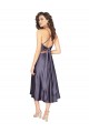 Midi Length Sleeveless Silk like Satin Dusk A-Line Prom Dress / Bridesmaid Dress Newcastle