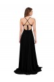 Long Sleeveless Spandex Black A-Line Black Tie Evening Gown / Prom Dress / Bridesmaid Dress Newcastle