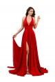Long Sleeveless Spandex Red A-Line Formal Evening Gown / Prom Dress / Bridesmaid Dress Newcastle