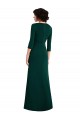 Long Long Sleeves Spandex Dark Green Trumpet Formal Evening Gown / Prom Dress / Bridesmaid Dress Newcastle