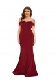 Long Sleeveless Spandex Burgundy Mermaid Formal Plus Size Evening Gown / Prom Dress / Bridesmaid Dress Newcastle