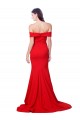 Long Sleeveless Stretch Crepe Red Sweetheart Mermaid Bridesmaid Dress / Evening Dress Newcastle