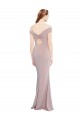 Long Sleeveless Stretch Crepe Dusty Pink Mermaid Formal Evening Gown / Prom Dress / Bridesmaid Dress Newcastle