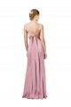 Long Sleeveless Stretch Crepe Black Spaghetti Straps Sheath Formal Evening Gown / Prom Dress / Bridesmaid Dress Newcastle