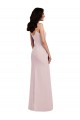 Long Sleeveless Stretch Crepe Trumpet Formal Evening Gown / Prom Dress / Bridesmaid Dress Newcastle