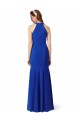 Long Sleeveless Stretch Crepe Royal Blue V-Neck Mermaid Formal Evening Gown / Prom Dress / Bridesmaid Dress Newcastle