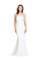 Sweep Train Sleeveless Stretch Crepe & Tulle Ivory Mermaid Formal Evening Gown / Bridesmaid Dress Newcastle