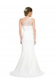 Sweep Train Sleeveless Stretch Crepe & Tulle Ivory Mermaid Formal Evening Gown / Bridesmaid Dress Newcastle