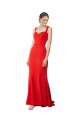 Long Sleeveless Stretch Crepe Red Mermaid Formal Evening Gown / Prom Dress / Bridesmaid Dress Newcastle