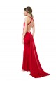 Long Sleeveless Stretch Crepe Red Mermaid Formal Evening Gown / Bridesmaid Dress Newcastle