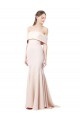 Long Sleeveless Stretch Crepe Nude Mermaid Formal Evening Gown / Prom Dress / Bridesmaid Dress Newcastle