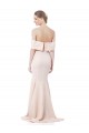 Long Sleeveless Stretch Crepe Nude Mermaid Formal Evening Gown / Prom Dress / Bridesmaid Dress Newcastle