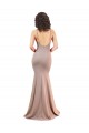 Long Sleeveless Stretch Crepe Dusty Pink Mermaid Black Tie Evening Gown / Prom Dress / Bridesmaid Dress Newcastle
