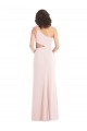 Long Sleeveless Stretch Crepe Pink Trumpet Formal Evening Gown / Prom Dress / Bridesmaid Dress Newcastle