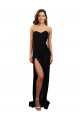 Long Sleeveless Stretch Crepe Black Column Formal Evening Gown / Prom Dress / Bridesmaid Dress Newcastle