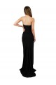 Long Sleeveless Stretch Crepe Black Column Formal Evening Gown / Prom Dress / Bridesmaid Dress Newcastle